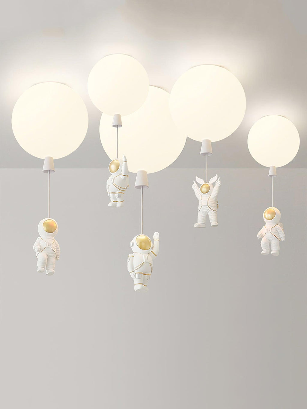 Frosted Balloon Style Ceiling Pendant Light