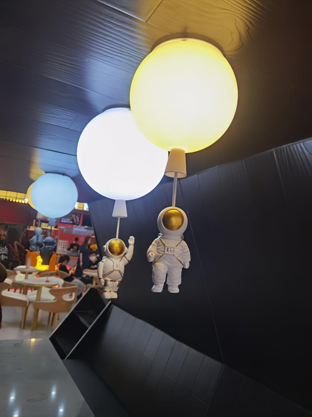 Frosted Balloon Style Ceiling Pendant Light
