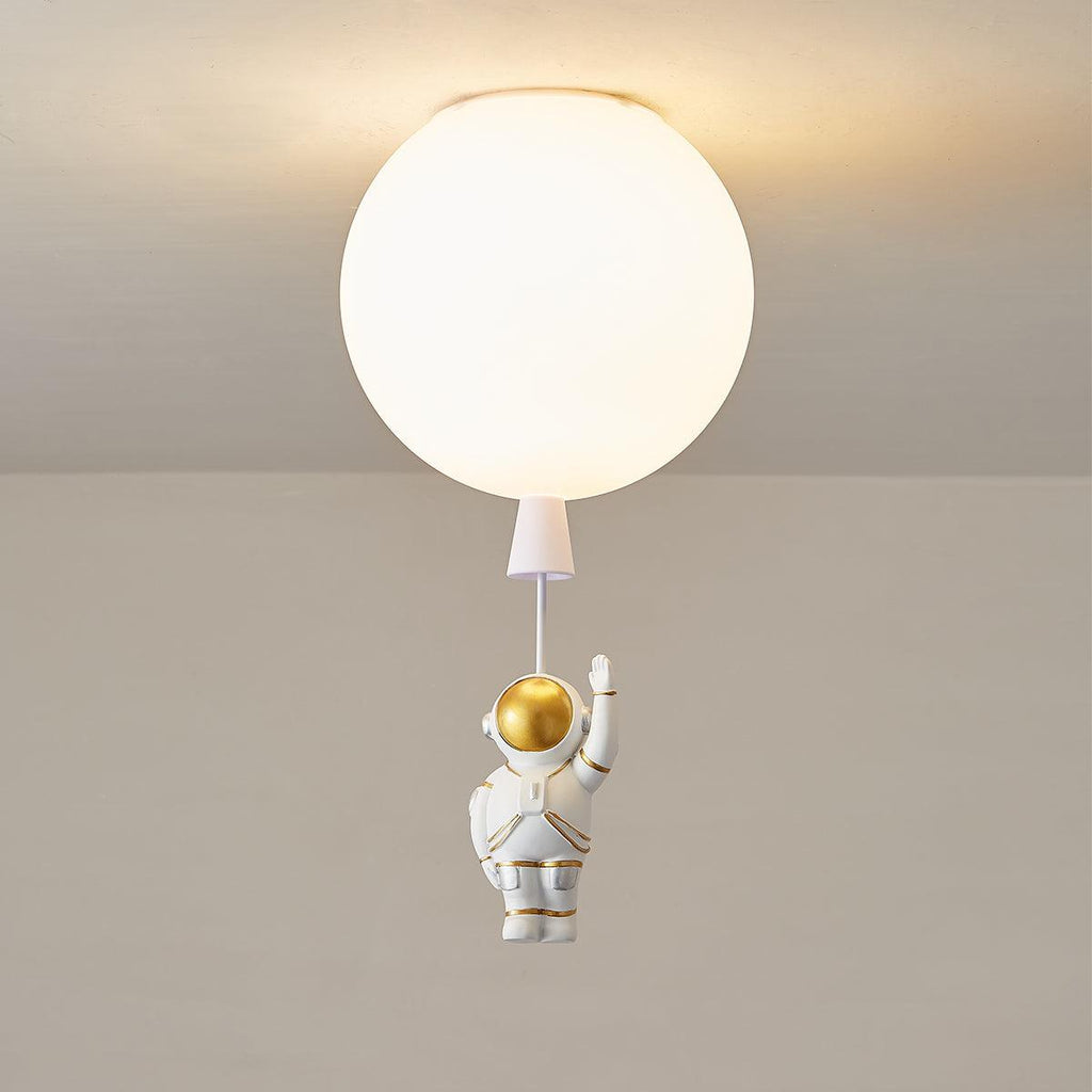 Frosted Balloon Style Ceiling Pendant Light