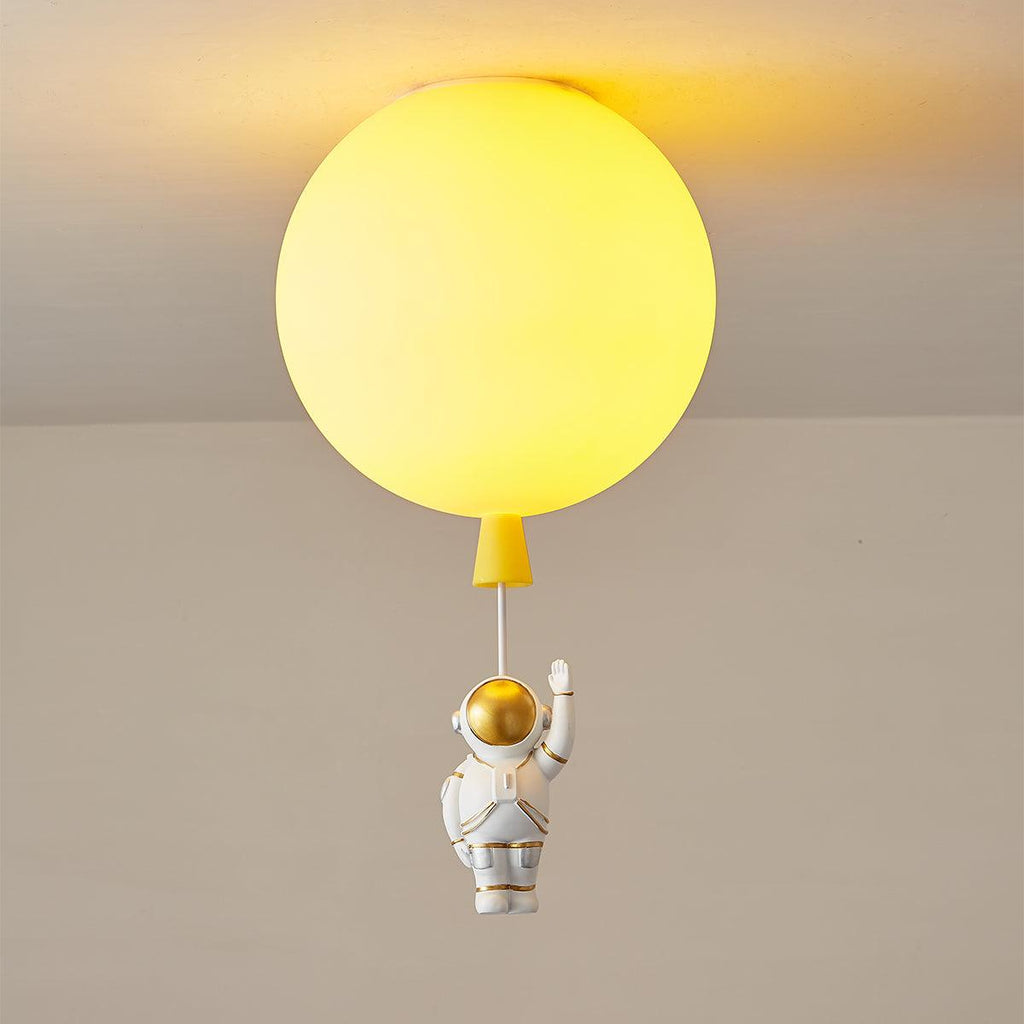 Frosted Balloon Style Ceiling Pendant Light