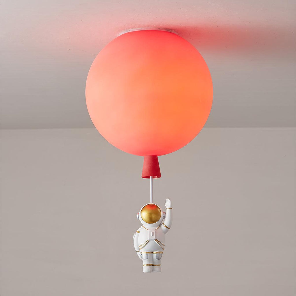 Frosted Balloon Style Ceiling Pendant Light