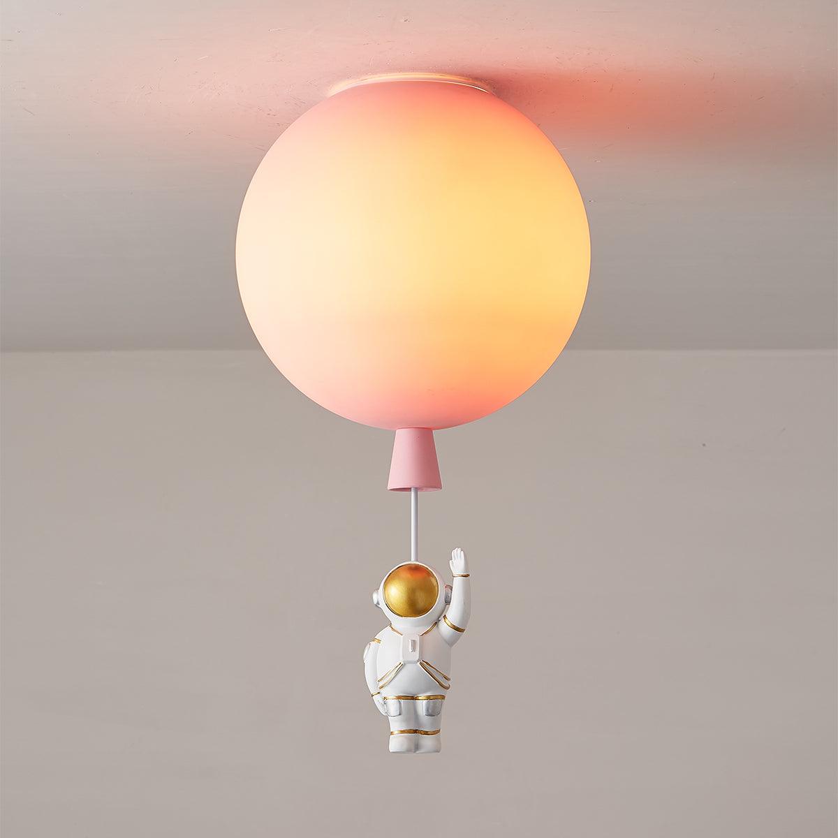Frosted Balloon Style Ceiling Pendant Light