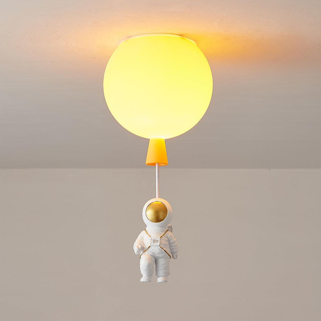 Frosted Balloon Style Ceiling Pendant Light
