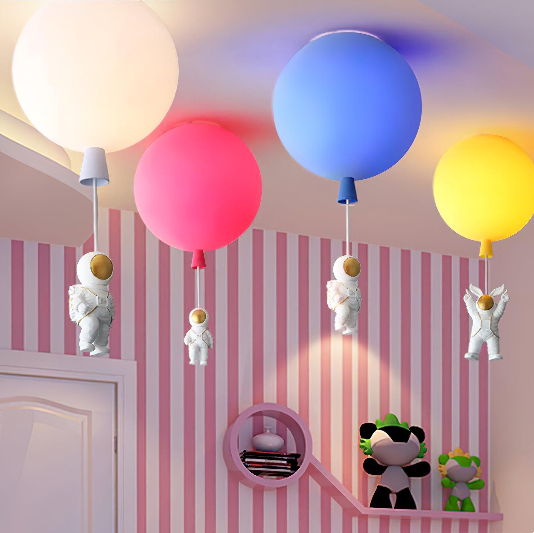 Frosted Balloon Style Ceiling Pendant Light