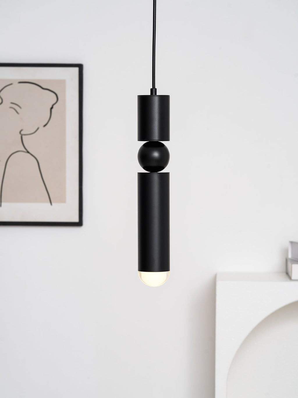 Fulcrum geometriskt sfärkluster — pendellampa med flera ljuskällor
