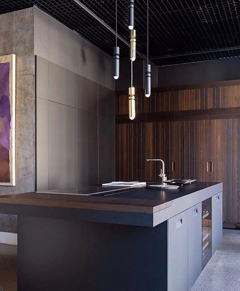 Fulcrum geometriskt sfärkluster — pendellampa med flera ljuskällor