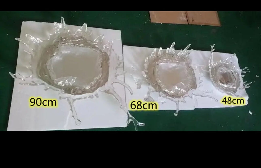 Wasserspritzer LED Spiegel