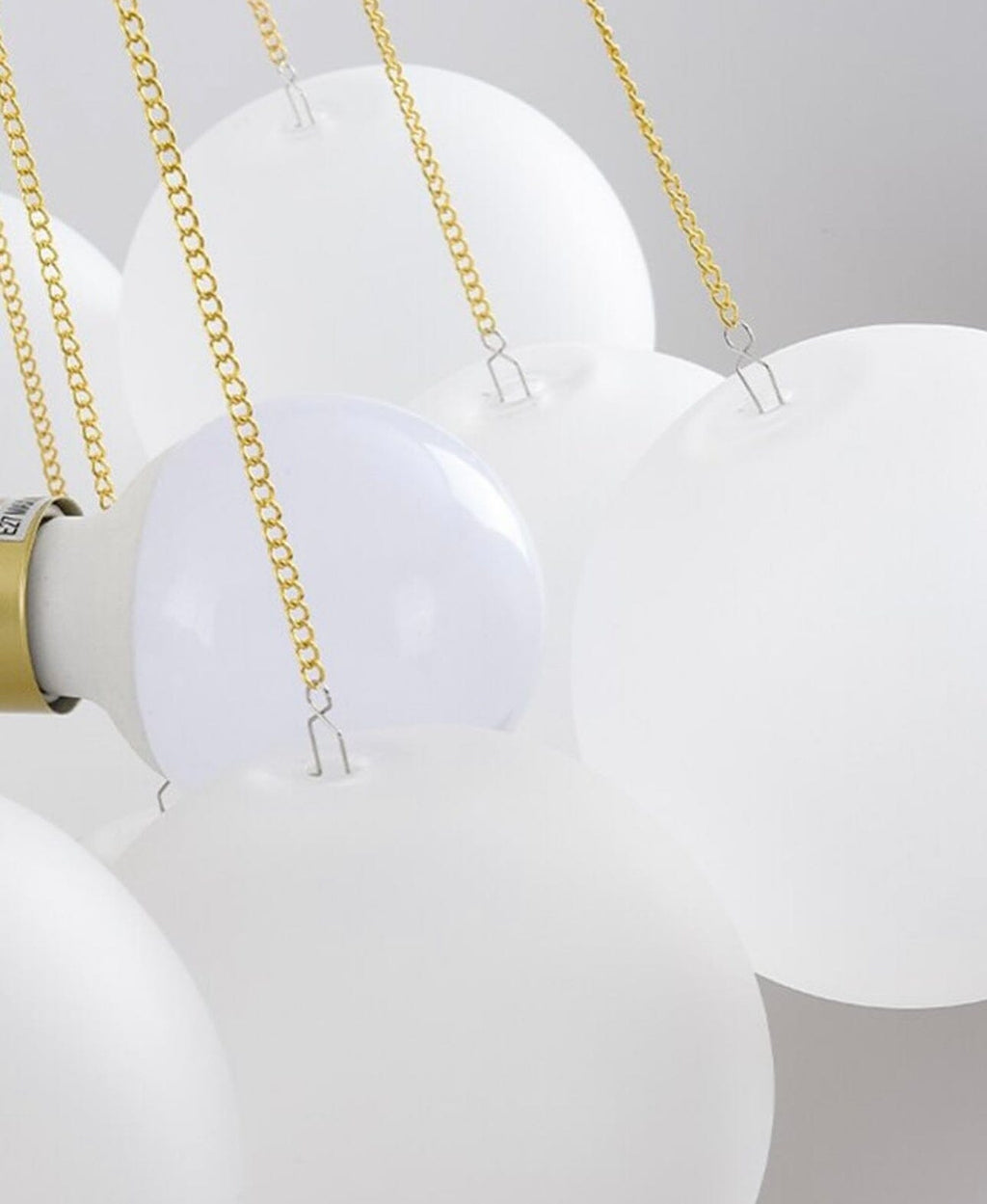 Lunera Frosted Globe Chandelier | Orntli