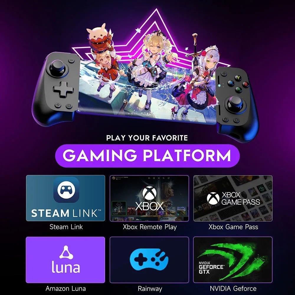 Manette multiplateforme Orion M10 avec gâchettes à capteurs Hall pour gamers