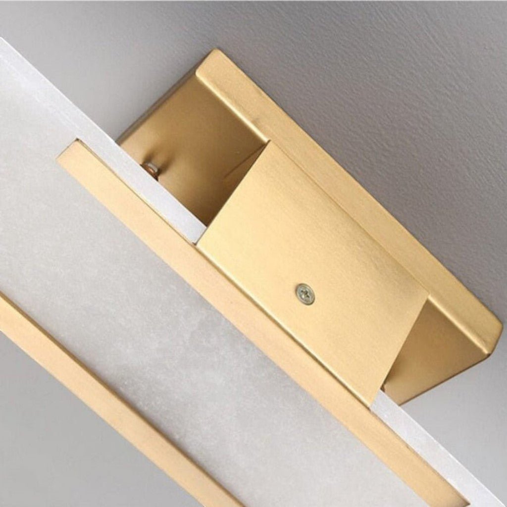 LumaNova elegant sort- og gylden LED-væglampe-sconce
