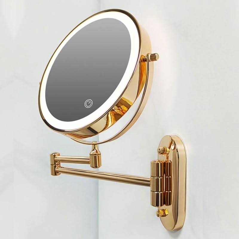 مصباح مرآة LED من نوفا غلو بتكبير 5× لمحترفي التجميل والاستخدام المنزلي