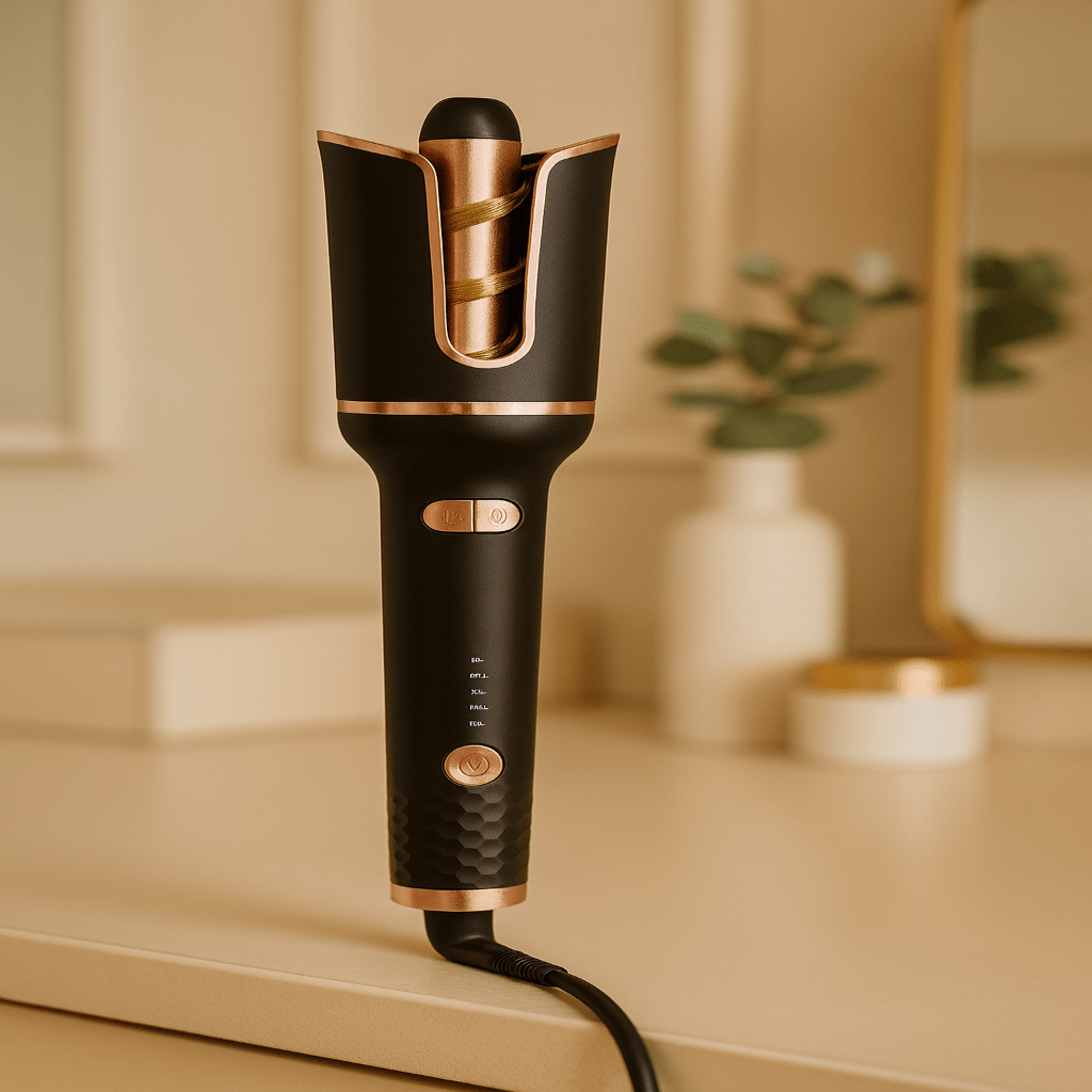 AeroCurl Pro 自动陶瓷旋转卷发棒，适用于所有发质