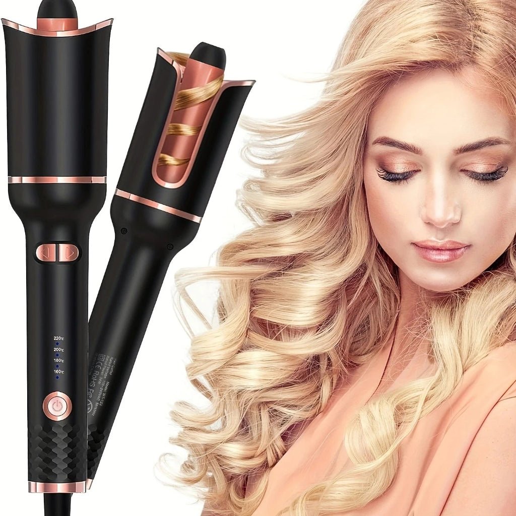 AeroCurl Pro 自动陶瓷旋转卷发棒，适用于所有发质