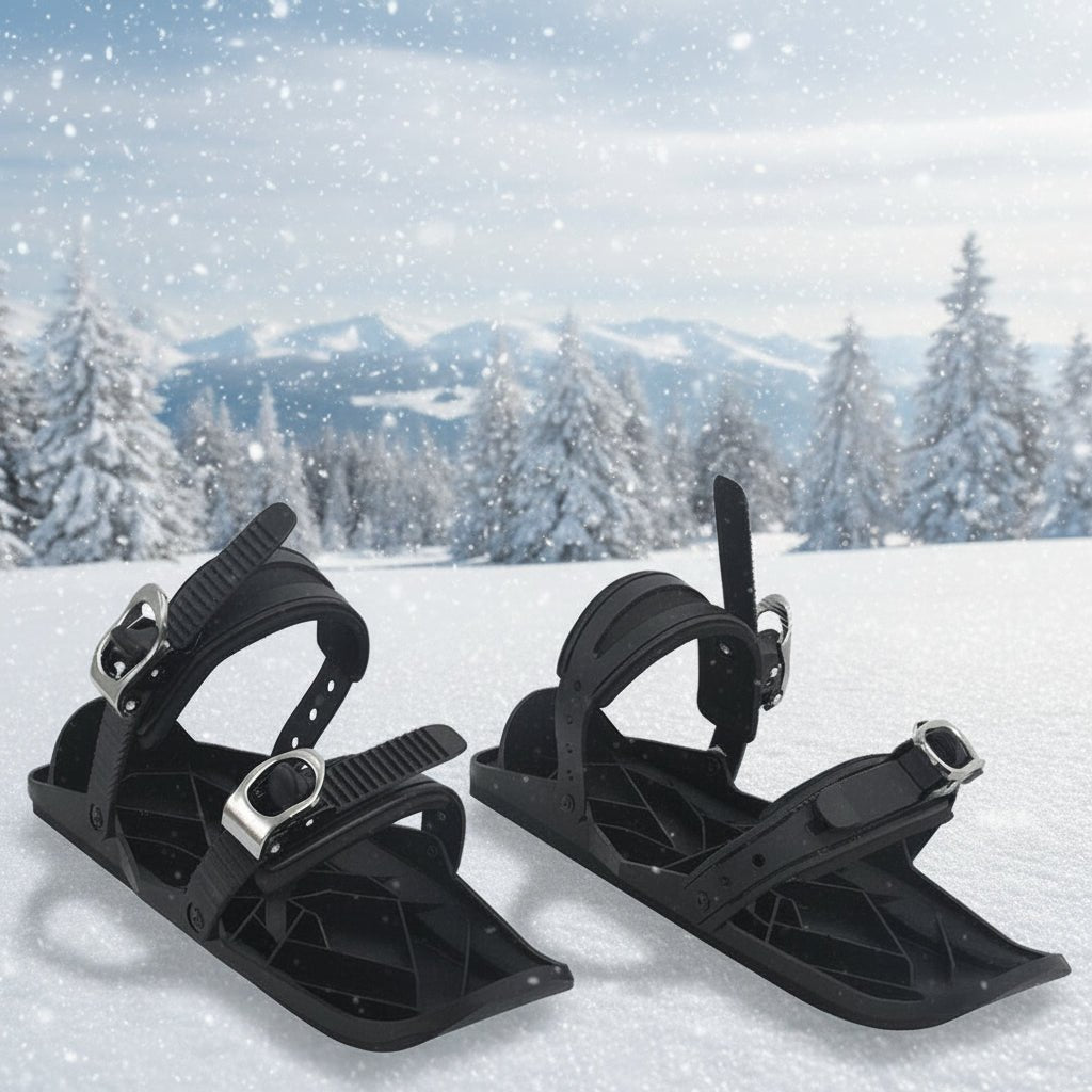 FrostStride leichte, verstellbare Schneegleiter für Anfänger und Freizeitsportler