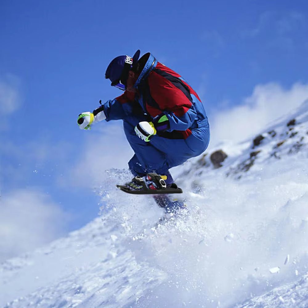 FrostStride leichte, verstellbare Schneegleiter für Anfänger und Freizeitsportler