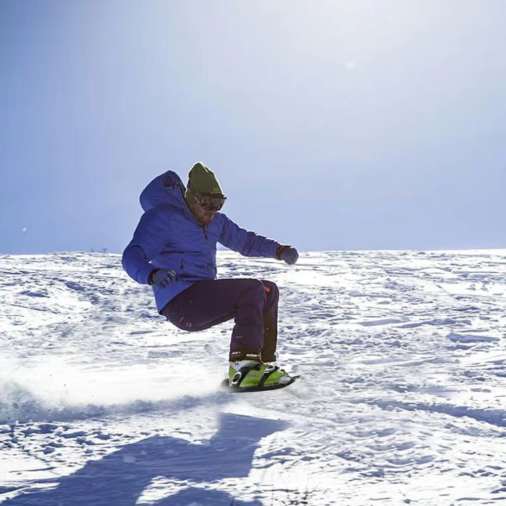 FrostStride leichte, verstellbare Schneegleiter für Anfänger und Freizeitsportler