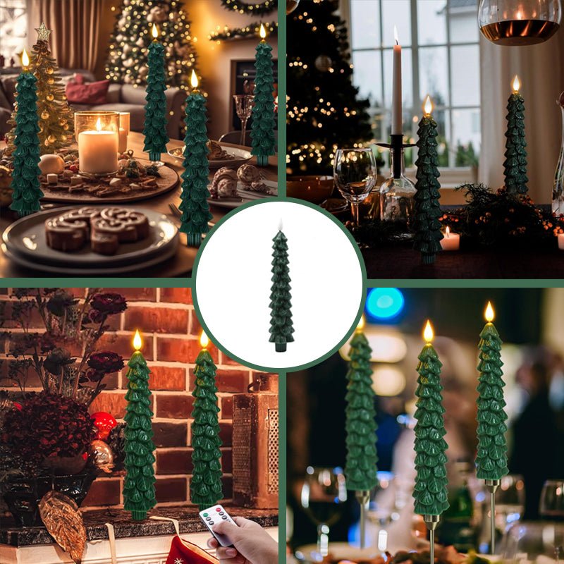 LumaCrest LED-Kerzenbaum mit Fernbedienung für Liebhaber zauberhafter Weihnachtsdekoration