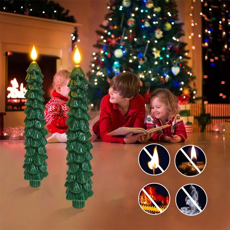 LumaCrest LED-Kerzenbaum mit Fernbedienung für Liebhaber zauberhafter Weihnachtsdekoration