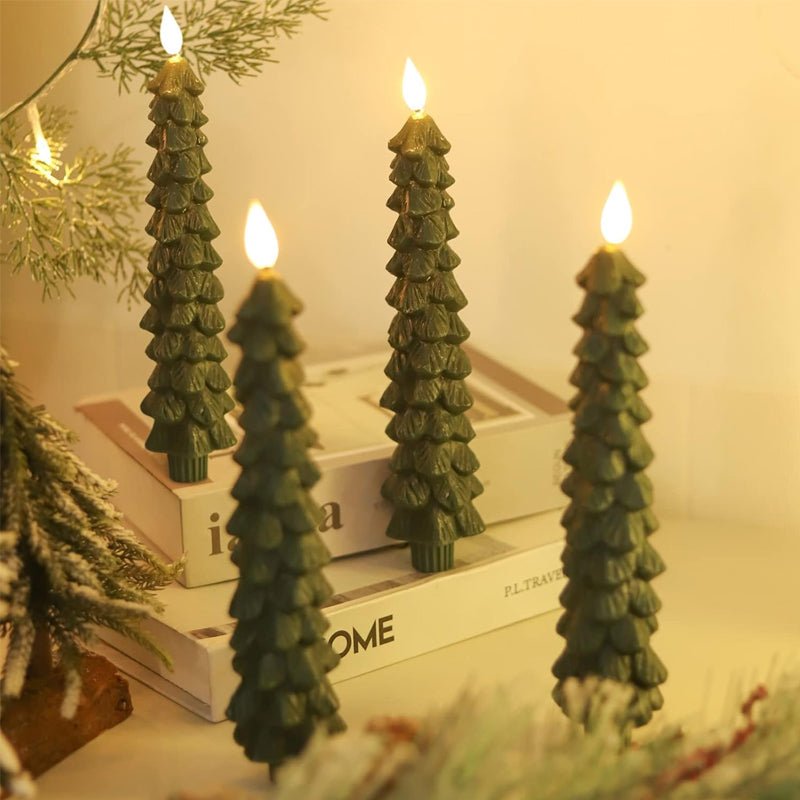 LumaCrest LED-Kerzenbaum mit Fernbedienung für Liebhaber zauberhafter Weihnachtsdekoration