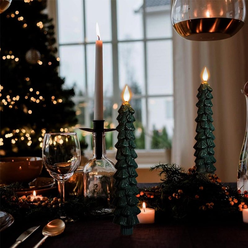 LumaCrest LED-Kerzenbaum mit Fernbedienung für Liebhaber zauberhafter Weihnachtsdekoration