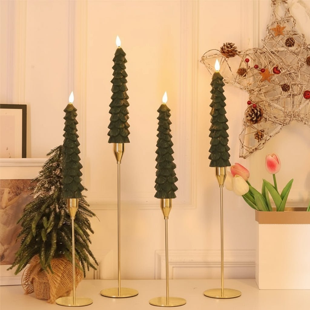 LumaCrest LED-Kerzenbaum mit Fernbedienung für Liebhaber zauberhafter Weihnachtsdekoration