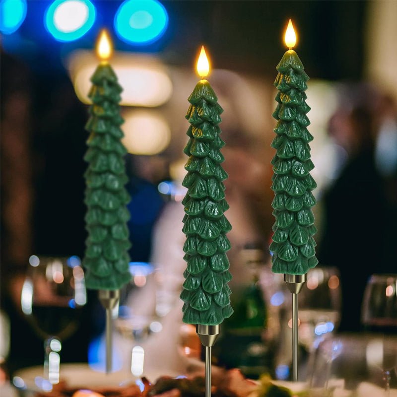 LumaCrest LED-Kerzenbaum mit Fernbedienung für Liebhaber zauberhafter Weihnachtsdekoration