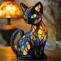 Playful LED cat night lamp with gentle ambient glow