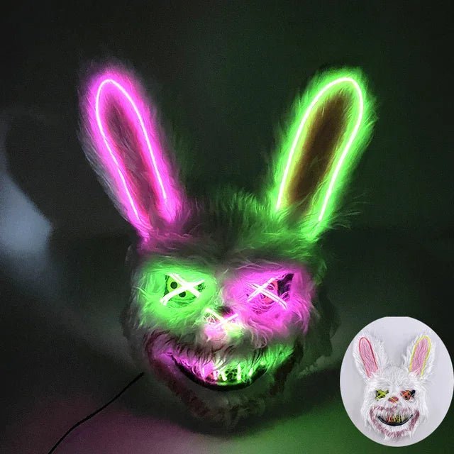 LumaPulse LED Purge Mask For Parties And Raves With Neon Lights