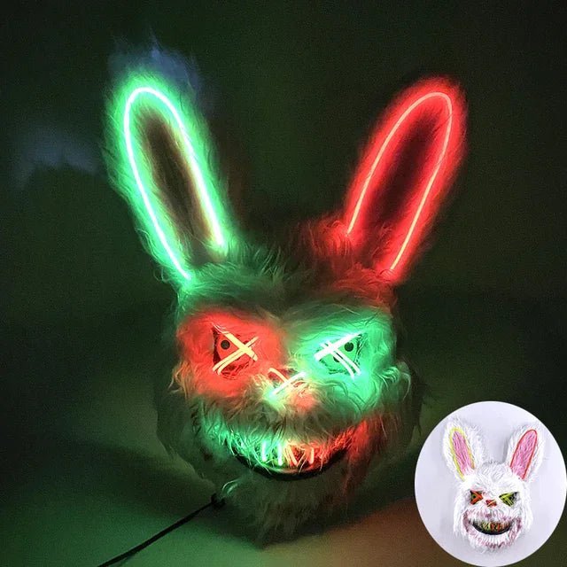 LumaPulse LED Purge Mask For Parties And Raves With Neon Lights