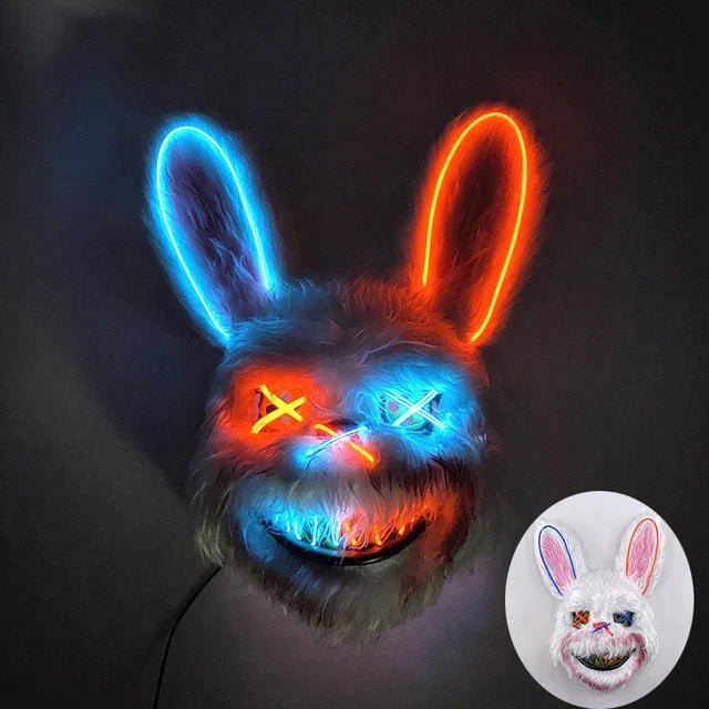 LumaPulse LED Purge Mask For Parties And Raves With Neon Lights