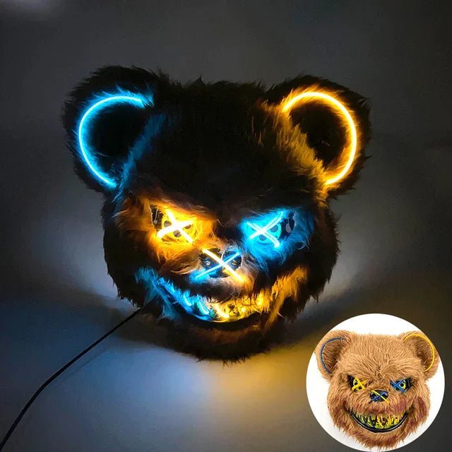 LumaPulse LED Purge Mask For Parties And Raves With Neon Lights