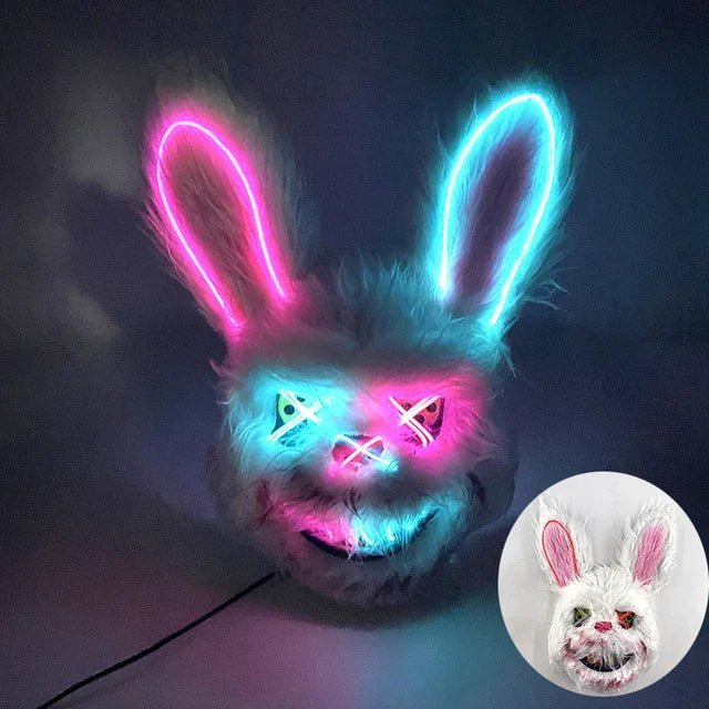 LumaPulse LED Purge Mask For Parties And Raves With Neon Lights