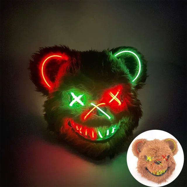 LumaPulse LED Purge Mask For Parties And Raves With Neon Lights