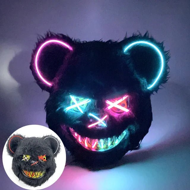LumaPulse LED Purge Mask For Parties And Raves With Neon Lights