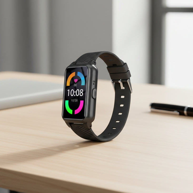 Chytré hodinky GuardianTrack GPS pro seniory s přesnou lokalizací, detekcí pádu a SOS tlačítkem