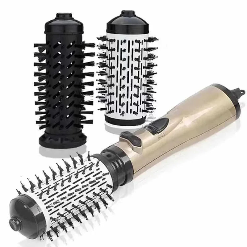 AeroGlow 3-in-1 rotierender Haartrockner und Styler mit Temperaturregelung für Locken