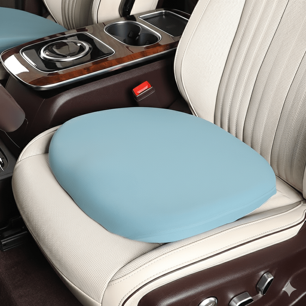 Apoio ergonómico NimbusForm em espuma viscoelástica para pescoço e zona lombar do carro, para condutores