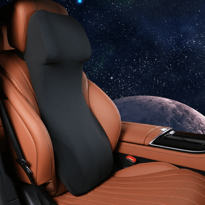 Apoio ergonómico NimbusForm em espuma viscoelástica para pescoço e zona lombar do carro, para condutores