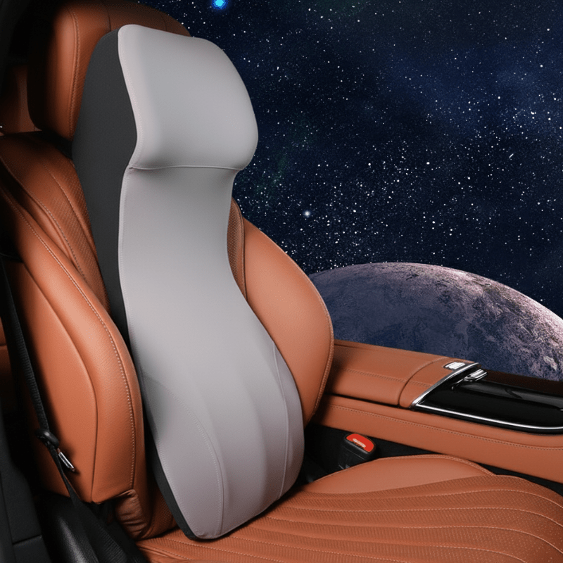 Apoio ergonómico NimbusForm em espuma viscoelástica para pescoço e zona lombar do carro, para condutores