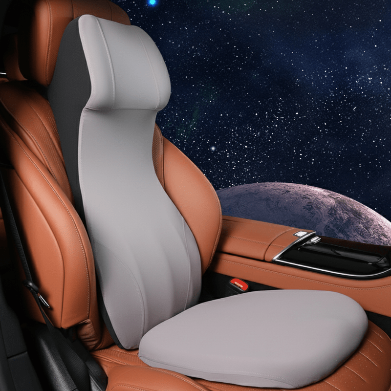 Apoio ergonómico NimbusForm em espuma viscoelástica para pescoço e zona lombar do carro, para condutores
