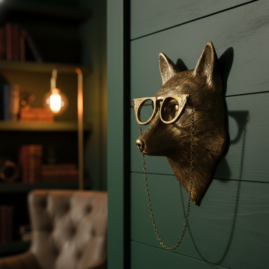 Timberline Frankie 鹿角壁挂装饰 适合乡村风格室内