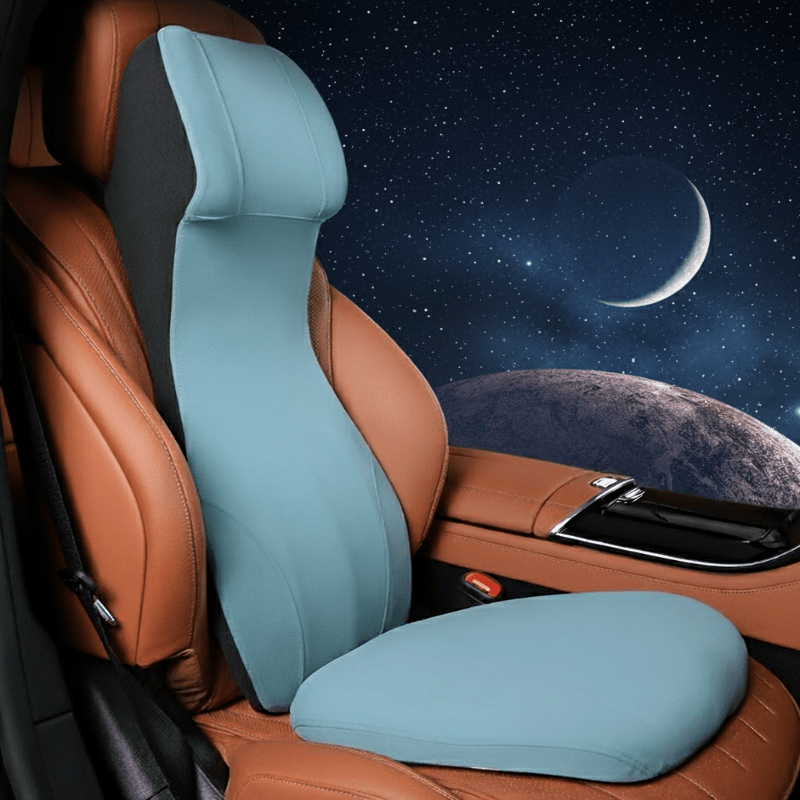 Apoio ergonómico NimbusForm em espuma viscoelástica para pescoço e zona lombar do carro, para condutores