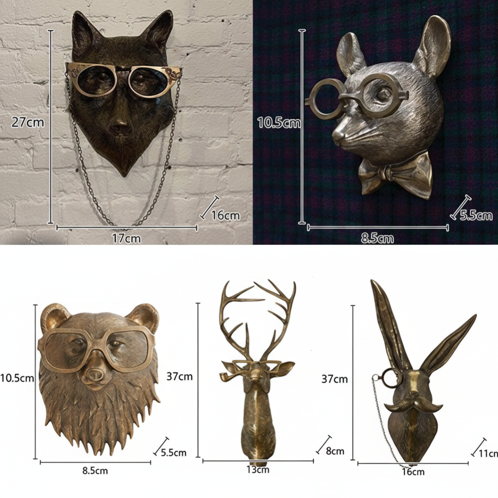 Timberline Frankie 鹿角壁挂装饰 适合乡村风格室内