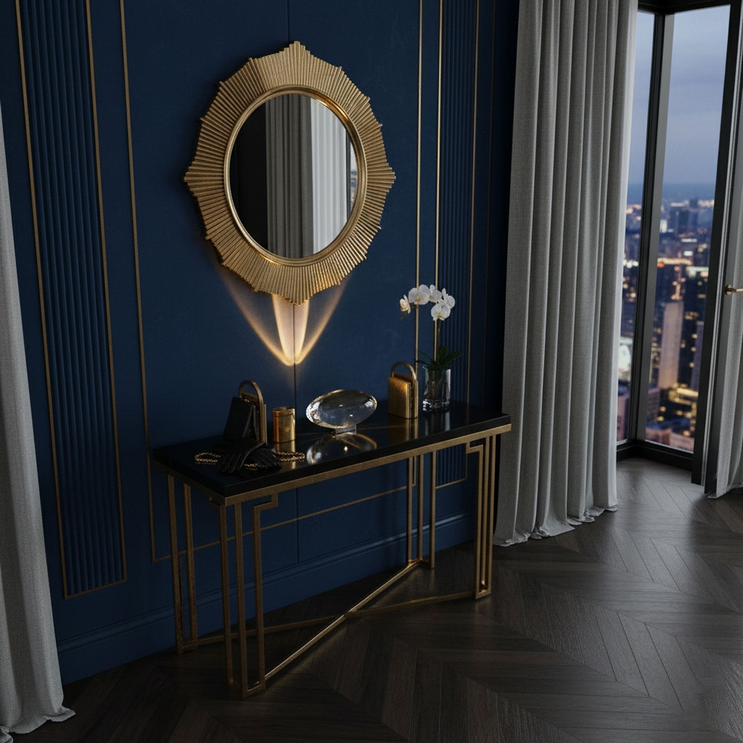 Atman Sculptural Table Lamp — Oval Silhouette, Soft Ambient Glow