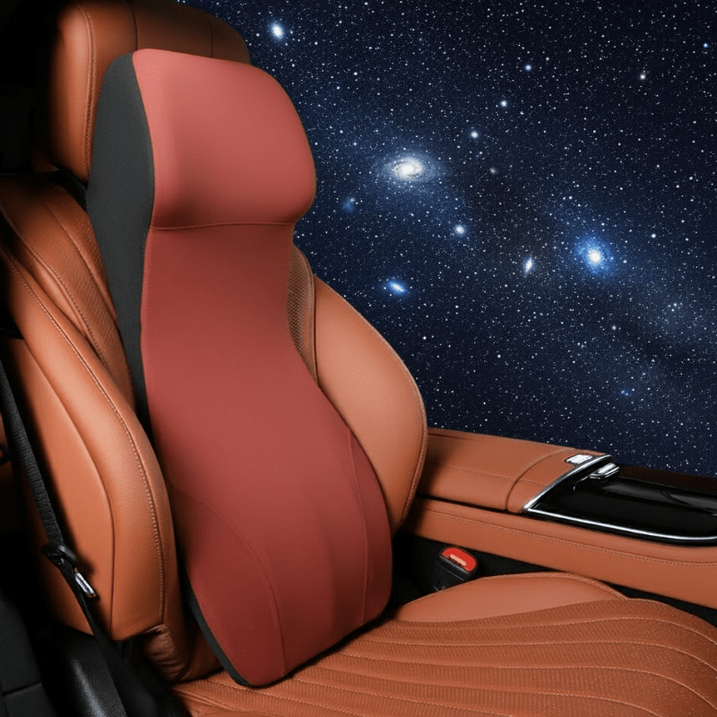 Apoio ergonómico NimbusForm em espuma viscoelástica para pescoço e zona lombar do carro, para condutores