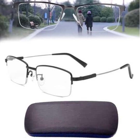 Lunettes progressives intelligentes allemandes pour une vision claire