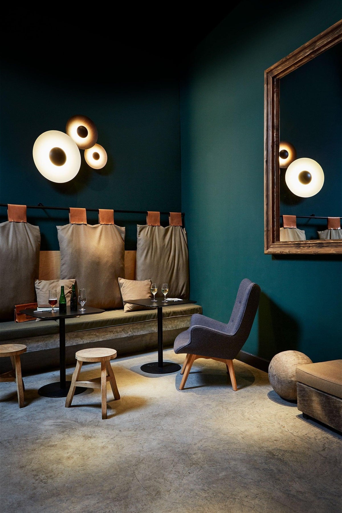Nástěnné svítidlo Simplicity Glow — kruhové diskové svítidlo, přímé osvětlení bez oslnění