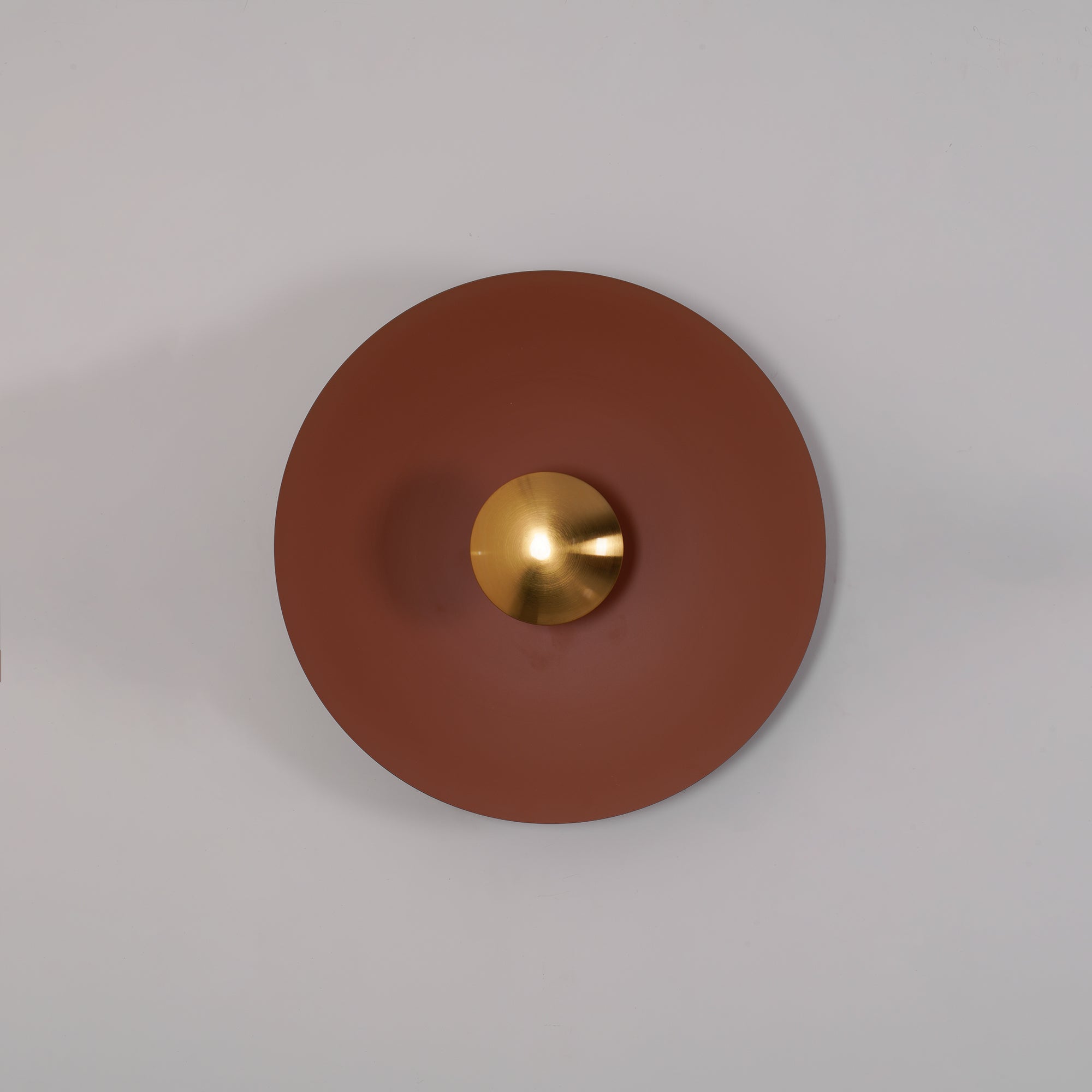 Nástěnné svítidlo Simplicity Glow — kruhové diskové svítidlo, přímé osvětlení bez oslnění
