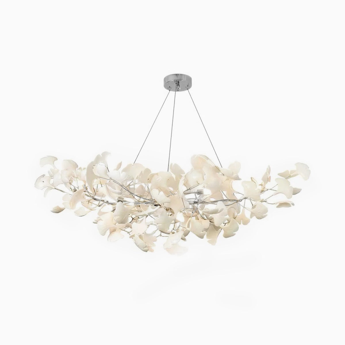 Horizon Bloom Gingko Chandelier – Organic Sculptural Branch Design