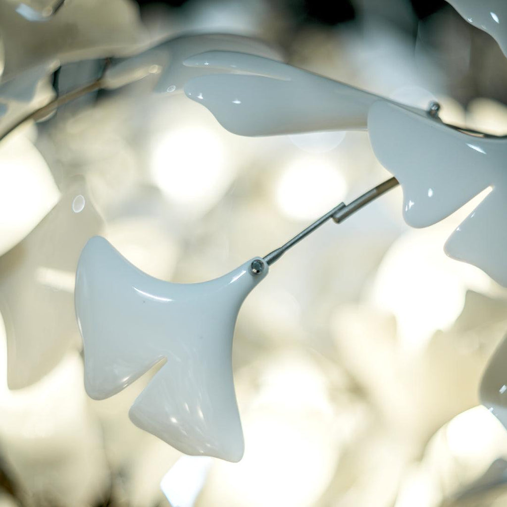 Candeeiro de teto Gingko Vortex — 4 opções de altura, forma espiral vertical